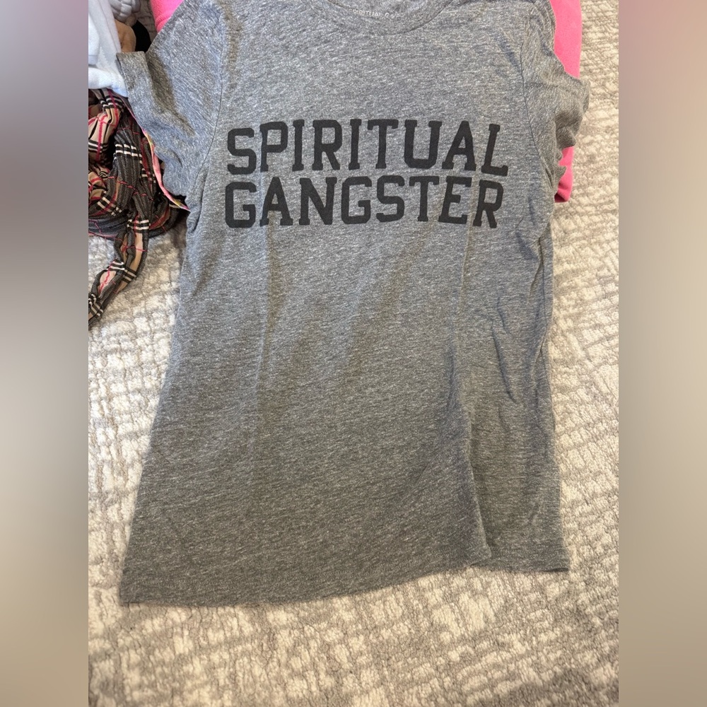 Spiritual Gangster Gray Short Sleeve Tee